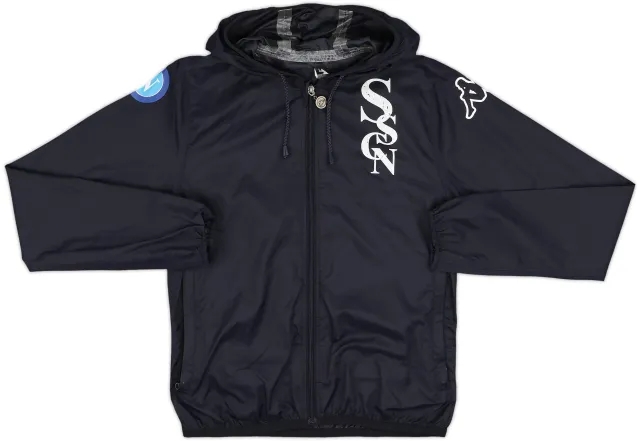 2017-18 Napoli Kappa Hooded Track Jacket - 7/10 - (S)