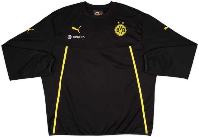 2013-14 Borussia Dortmund Puma Sweat Top - 8/10 - (3XL)
