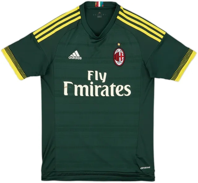 2015-16 AC Milan Third Shirt - 4/10 - (S)