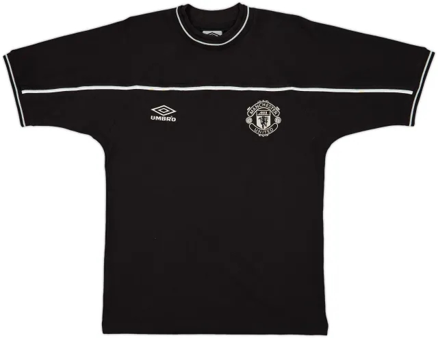 1999-00 Manchester United Umbro Cotton Tee - 9/10 - (S)