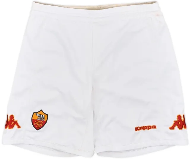 2009-10 Roma Home Shorts - 8/10 - (L)