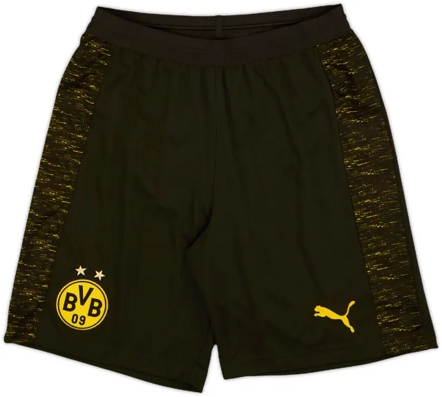 2017-18 Borussia Dortmund Puma Training Shorts - 9/10 - (S)