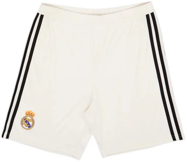 2018-19 Real Madrid Home Shorts - 9/10 - (L.Boys)