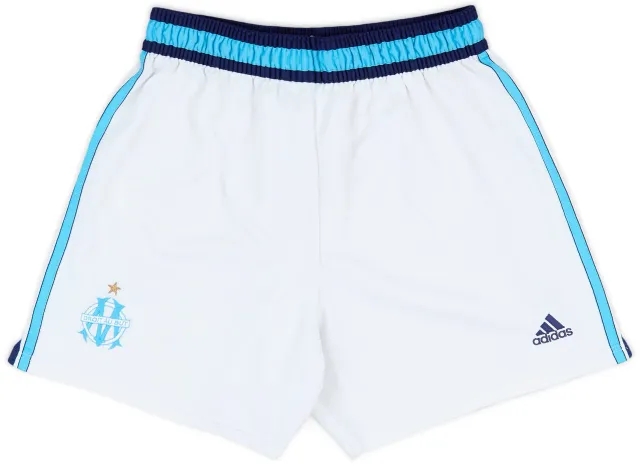 1999-00 Olympique Marseille Home Shorts - 8/10 - (M)