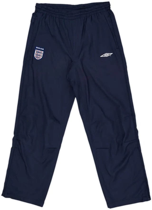 2004-06 England Umbro Track Pants/Bottoms - 8/10 - (S)