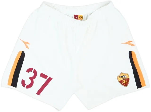 2003-04 Roma Player Issue Home Shorts #37 - 7/10 - (XL)