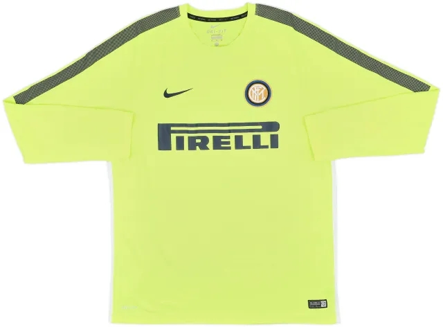 2015-16 Inter Milan Nike Training L/S Shirt - 8/10 - (XL)