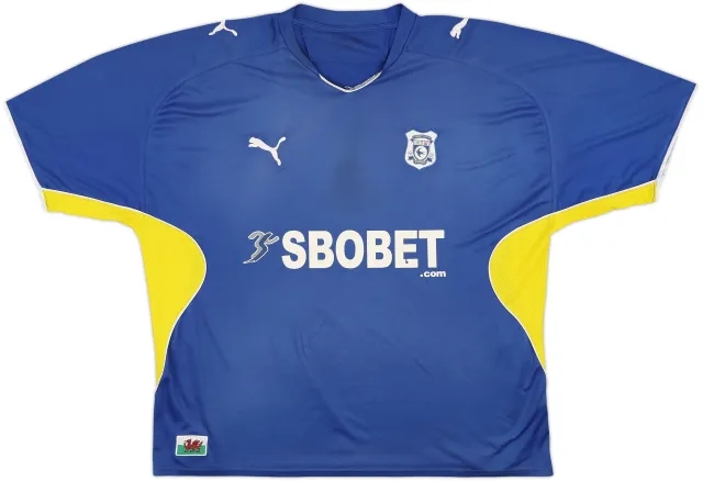 2009-10 Cardiff Home Shirt - 6/10 - (XXL)