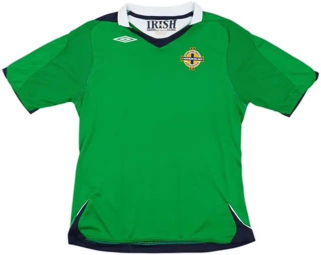 2006-08 Northern Ireland Home Shirt - 9/10 - (Women's M)