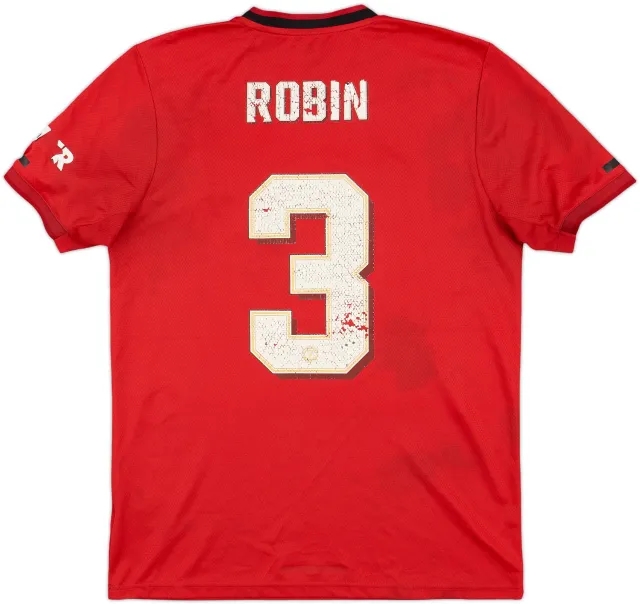 2019-20 Manchester United Home Shirt Robin #3 - 4/10 - (M)
