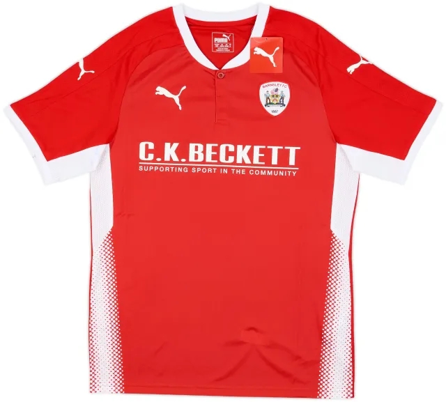 2017-18 Barnsley Home Shirt (M)