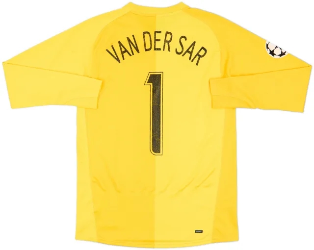 2006-07 Manchester United GK Shirt Van Der Sar #1 - 5/10 - (XL.Boys)