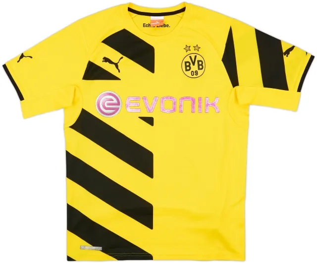 Puma Borussia Dortmund Mens SS Home Shirt 2014/15