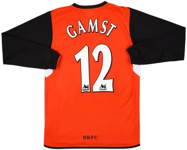 2004-05 Blackburn Away L/S Shirt Gamst #12 - 8/10 - (S)
