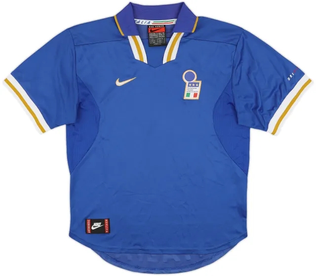 1996-97 Italy Home Shirt - 8/10 - (L)