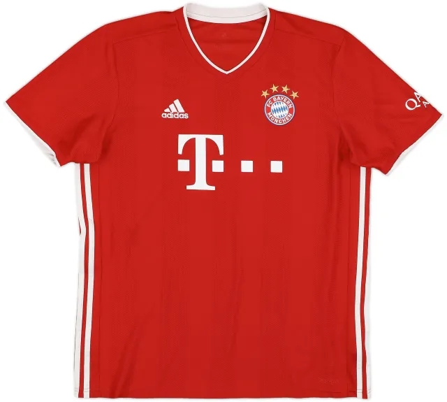 adidas Bayern Munich Mens SS Home Shirt 2020/21