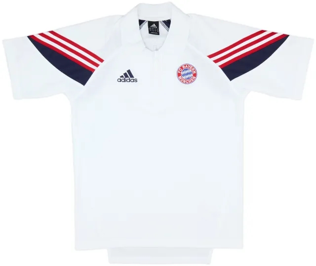 2003-04 Bayern Munich adidas Polo Shirt - 9/10 - (S/M)
