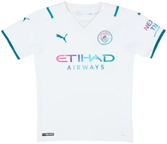 2021-22 Manchester City Away Shirt - 5/10 - (S)
