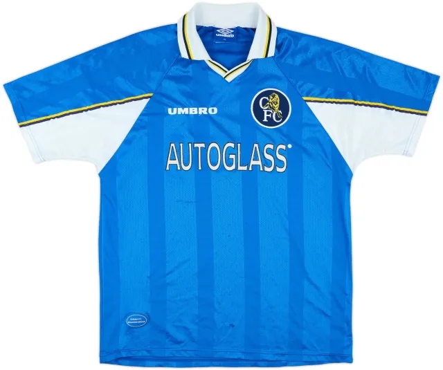 1997-99 Chelsea Home Shirt - 5/10 - (XL)