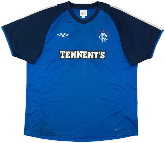 Umbro Rangers Mens SS Home Shirt 2010/11
