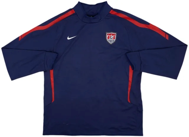 2010-11 USA Nike Drill Top - 8/10 - (XXL)