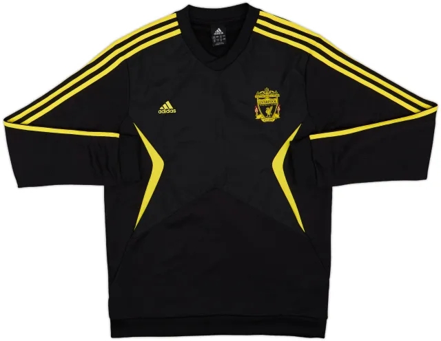 2010-11 Liverpool adidas Drill Top - 8/10 - (L)