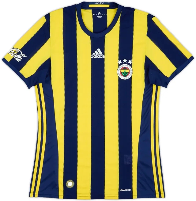 adidas Fenerbahce Mens SS Home Shirt 2016/17