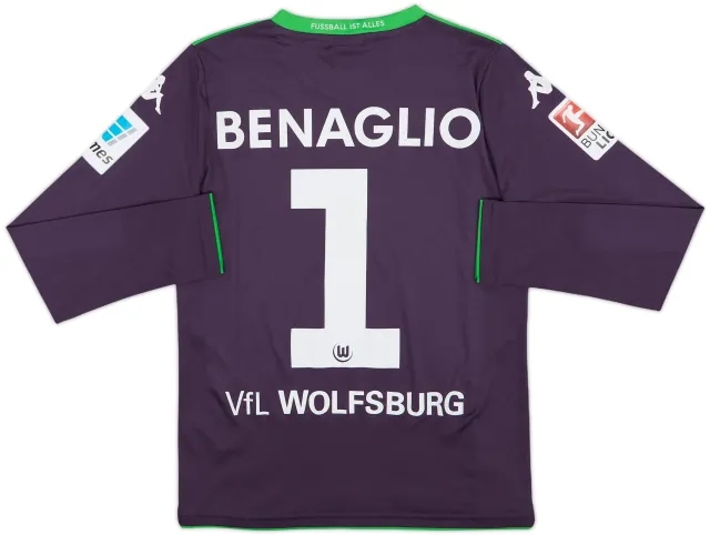 2014-15 Wolfsburg GK Shirt Benaglio #1 - 9/10 - (XL.Boys)