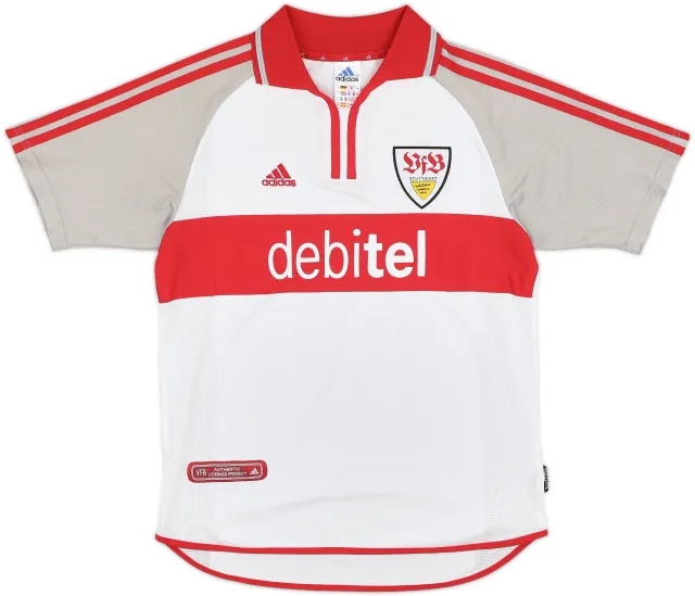 2000-02 Stuttgart Home Shirt - 9/10 - (Y)