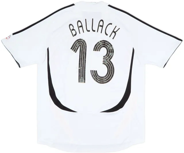 2005-07 Germany Home Shirt Ballack #13 - 4/10 - (XXL)