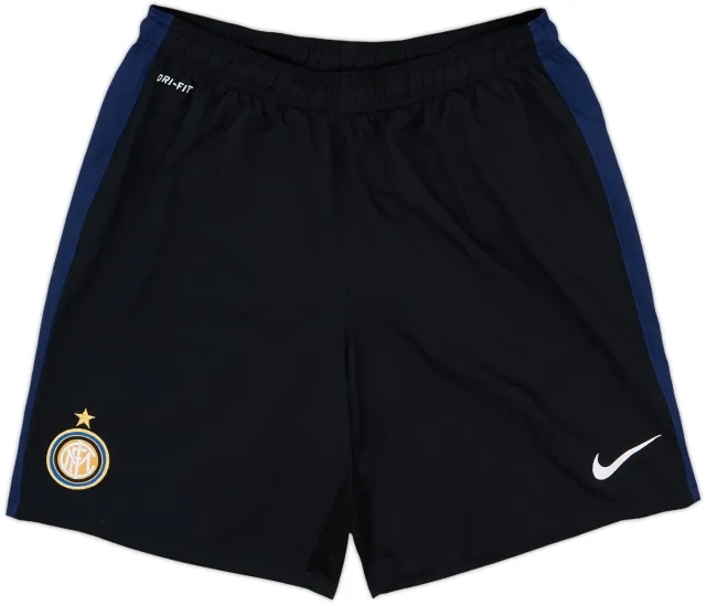 2013-14 Inter Milan Home Shorts - 9/10 - (XL)