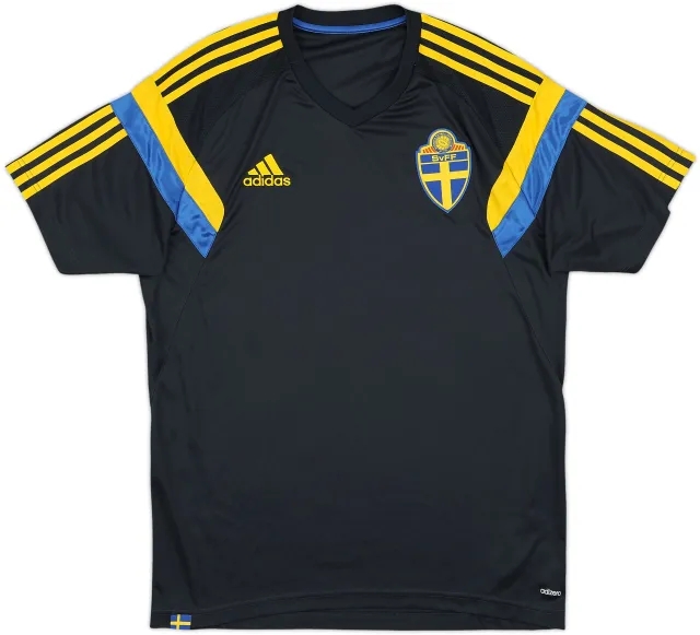 2013-14 Sweden adidas Training Shirt - 8/10 - (L)