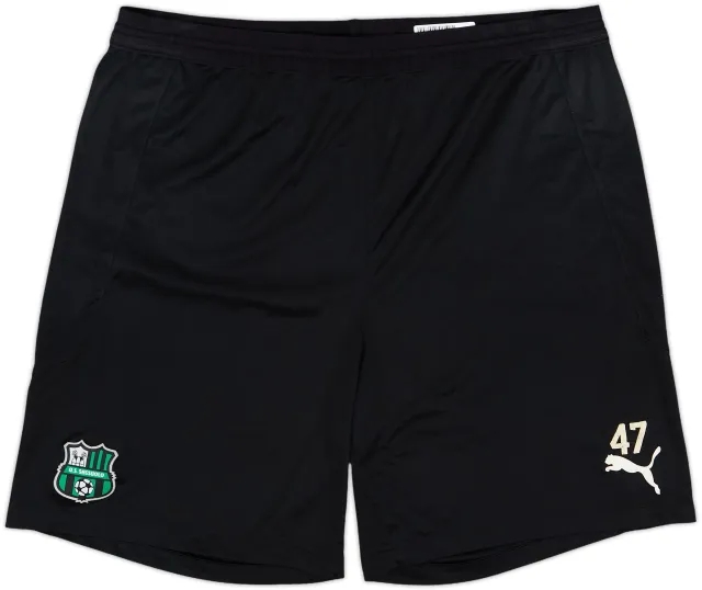 2021-22 Sassuolo Player Issue Puma Training Shorts #47 - 7/10 - (XL)