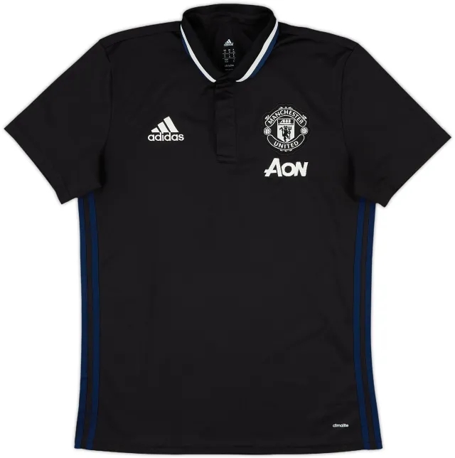 2016-17 Manchester United adidas Polo Shirt - 10/10 - (M)