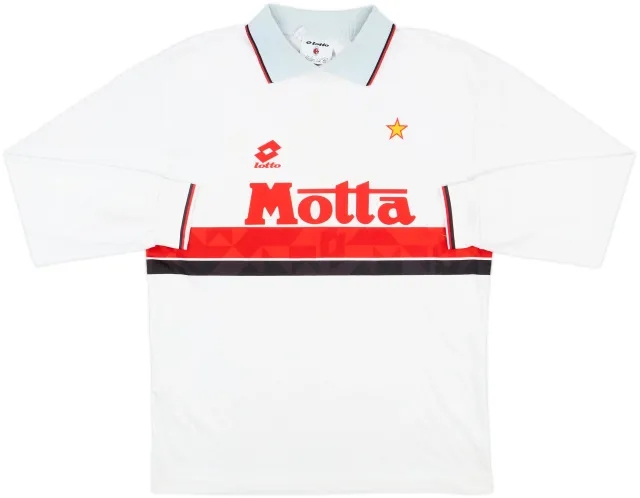 1993-94 AC Milan Away L/S Shirt - 6/10 - (XL)