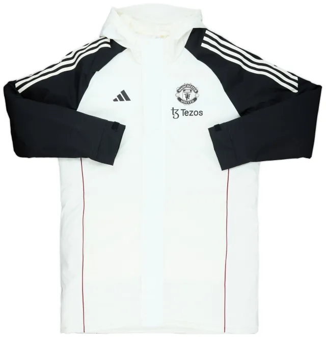 2024-25 Manchester United adidas Stadium Parka Jacket (XS)