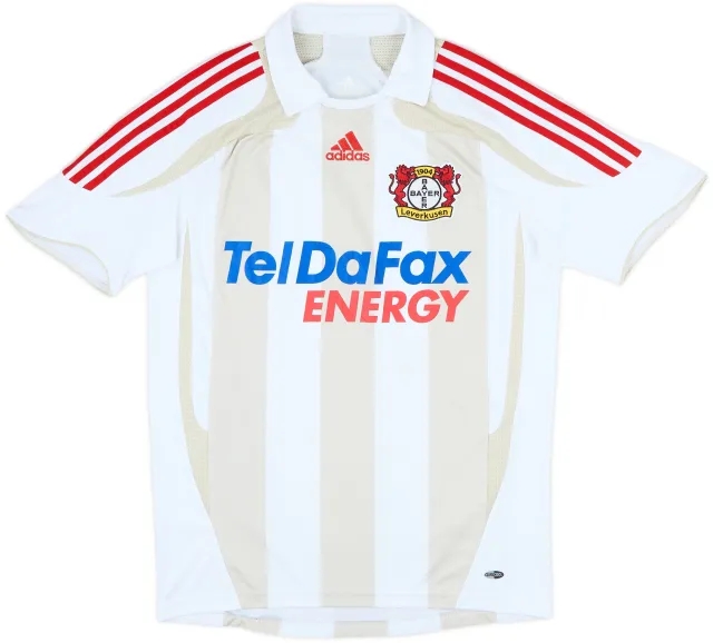 adidas Bayer Leverkusen Mens SS Away Shirt 2007/09