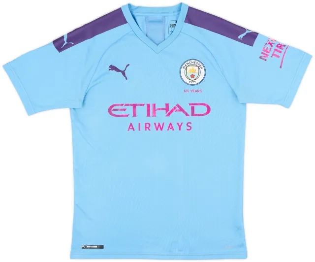2019-20 Manchester City Home Shirt - 5/10 - (S)