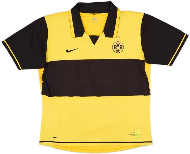 Nike Borussia Dortmund Mens SS Home Shirt 2007/08