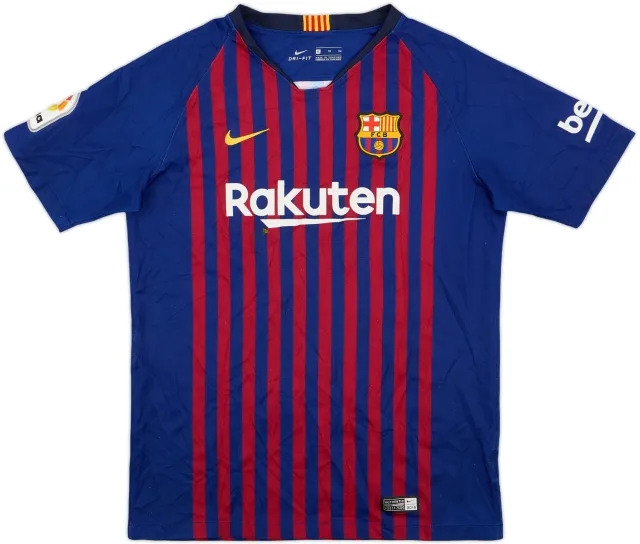 2018-19 Barcelona Home Shirt - 7/10 - (Women's XL)