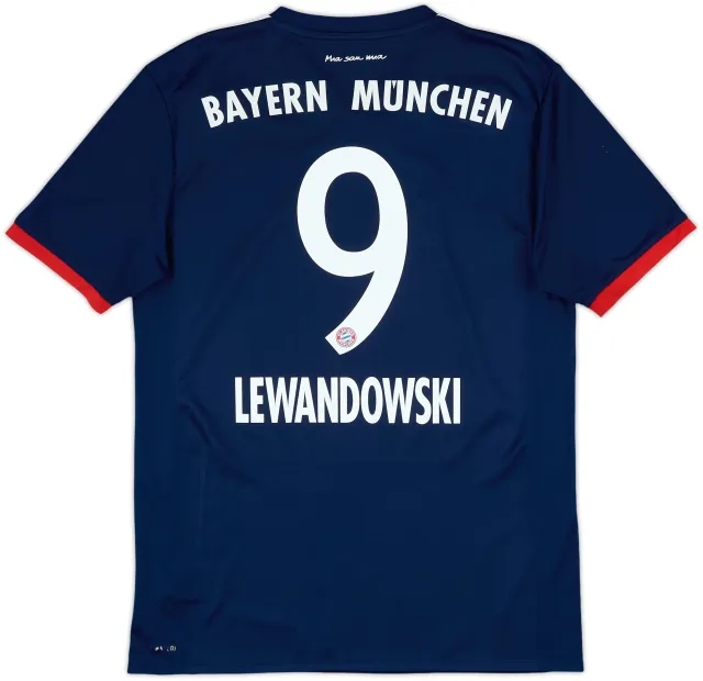 adidas Bayern Munich Mens SS Away Shirt 2017/18