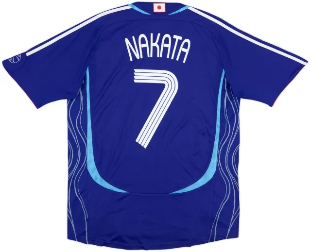 2006-08 Japan Home Shirt Nakata #7 - 6/10 - (L)