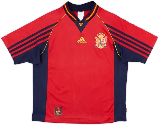 1998-99 Spain Home Shirt - 7/10 - (XL.Boys)