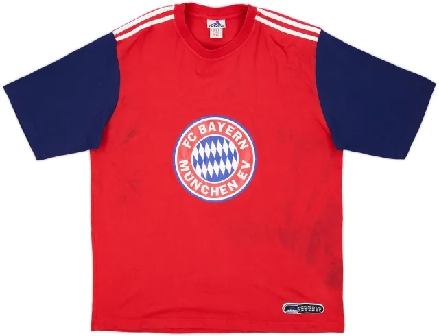 adidas Bayern Munich Mens SS Home Shirt 1999/00