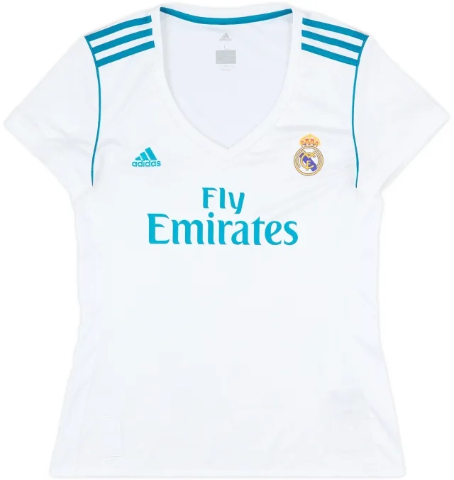 2017-18 Real Madrid Home Shirt - 8/10 - (Women's L)