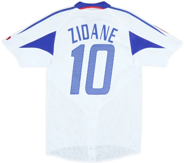 2004-06 France Away Shirt Zidane #10 - 10/10 - (S)