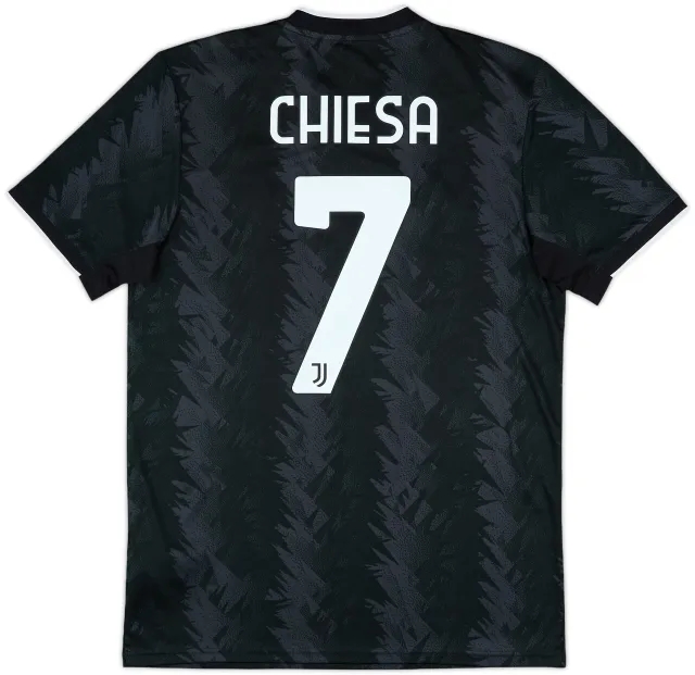 2022-23 Juventus Away Shirt Chiesa #7 - 10/10 - (M)
