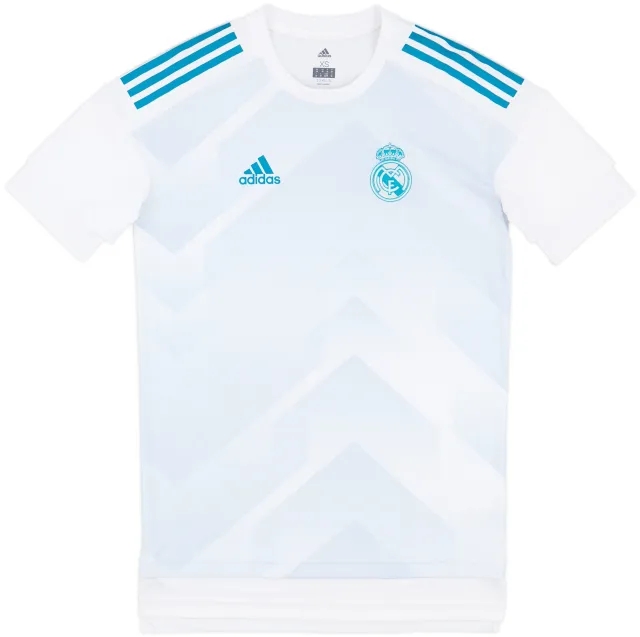 2017-18 Real Madrid adidas Training Shirt - 10/10 - (XS)