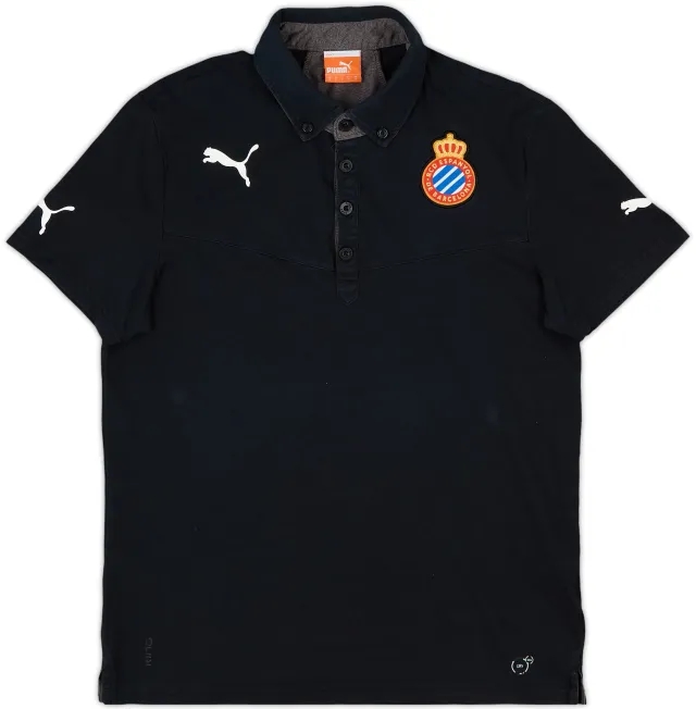 2013-14 Espanyol Puma Polo Shirt - 8/10 - (S)