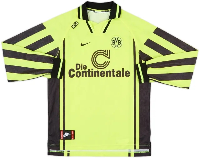 Nike Borussia Dortmund Mens LS Home Shirt 1996/97